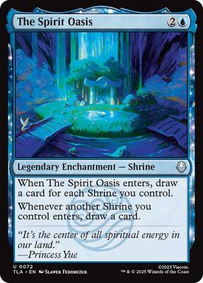 The Spirit Oasis card from Avatar: The Last Airbender