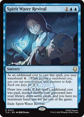 Spirit Water Revival card from Avatar: The Last Airbender