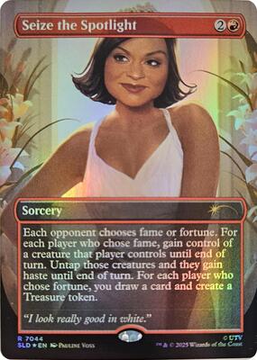 Seize the Spotlight card from Secret Lair Drop Series