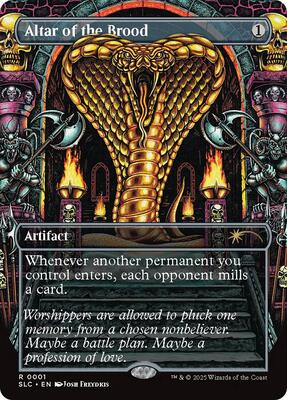 Altar of the Brood card from Secret Lair Countdown Kit