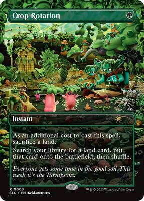 Crop Rotation card from Secret Lair Countdown Kit
