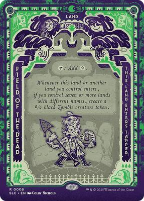 Field of the Dead card from Secret Lair Countdown Kit