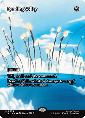 Rending Volley (Borderless) card from Avatar: The Last Airbender: Eternal-Legal