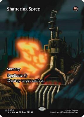 Shattering Spree (Borderless) card from Avatar: The Last Airbender: Eternal-Legal