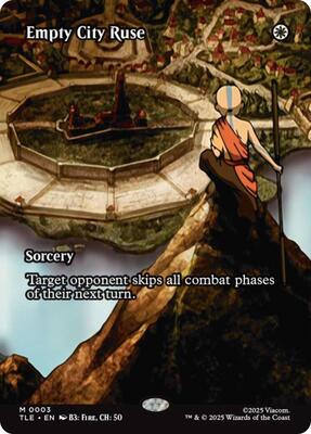 Empty City Ruse (Borderless) card from Avatar: The Last Airbender: Eternal-Legal