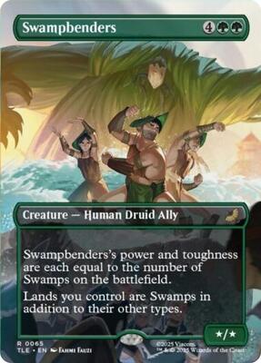 Swampbenders (Borderless) card from Avatar: The Last Airbender: Eternal-Legal