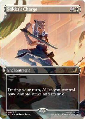 Sokka's Charge (Borderless) card from Avatar: The Last Airbender: Eternal-Legal