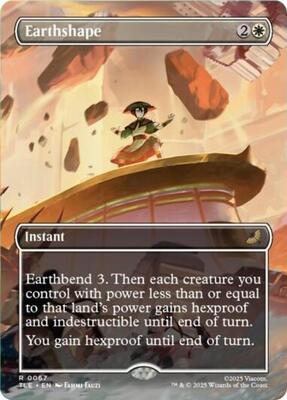 Earthshape (Borderless) card from Avatar: The Last Airbender: Eternal-Legal