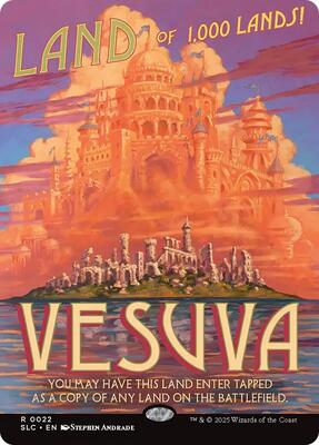 Vesuva card from Secret Lair Countdown Kit