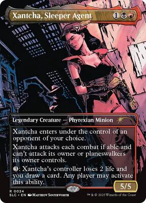 Xantcha, Sleeper Agent card from Secret Lair Countdown Kit