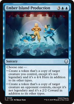 Ember Island Production card from Avatar: The Last Airbender