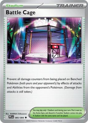Battle Cage - 085/094 card from ME02: Phantasmal Flames