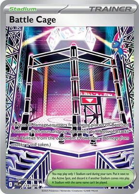 Battle Cage - 116/094 card from ME02: Phantasmal Flames