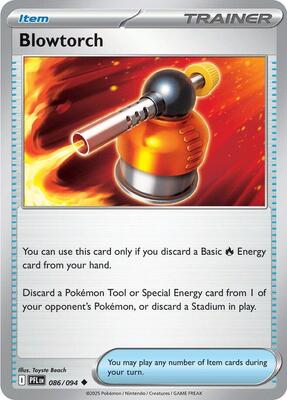 Blowtorch - 086/094 card from ME02: Phantasmal Flames
