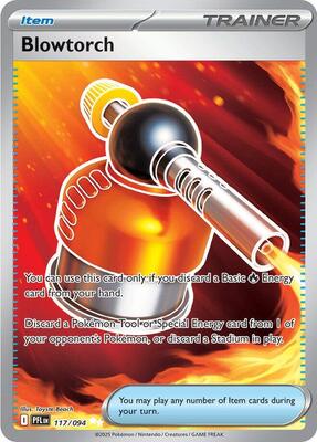 Blowtorch - 117/094 card from ME02: Phantasmal Flames