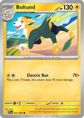 Boltund card from ME02: Phantasmal Flames