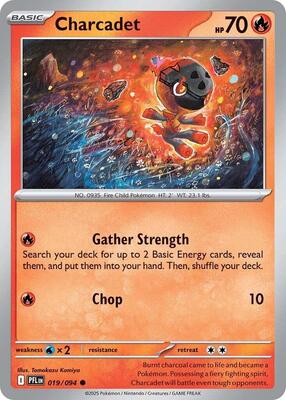 Charcadet card from ME02: Phantasmal Flames