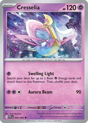 Cresselia card from ME02: Phantasmal Flames