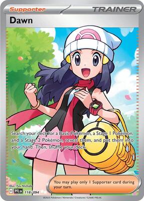 Dawn - 118/094 card from ME02: Phantasmal Flames