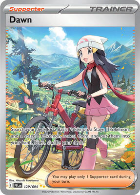 Dawn - 129/094 card from ME02: Phantasmal Flames