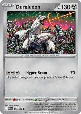 Duraludon card from ME02: Phantasmal Flames