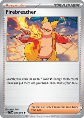 Firebreather - 089/094 card from ME02: Phantasmal Flames