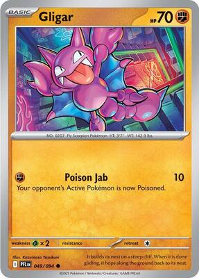 Gligar card from ME02: Phantasmal Flames