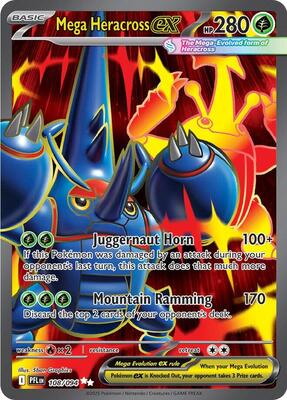 Mega Heracross ex - 108/094 card from ME02: Phantasmal Flames