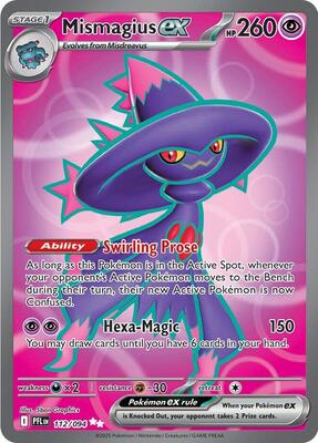 Mismagius ex - 112/094 card from ME02: Phantasmal Flames