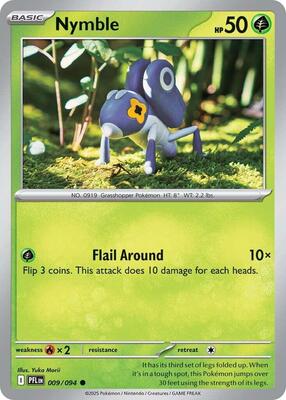 Nymble - 009/094 card from ME02: Phantasmal Flames