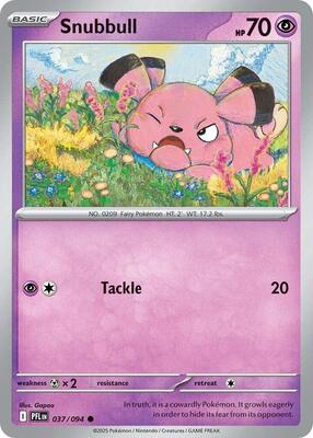 Snubbull card from ME02: Phantasmal Flames
