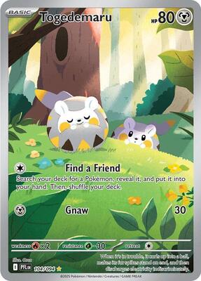 Togedemaru - 104/094 card from ME02: Phantasmal Flames