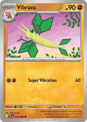 Vibrava card from ME02: Phantasmal Flames