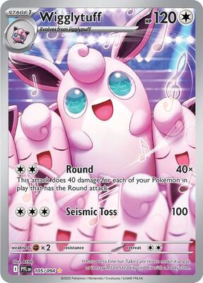 Wigglytuff - 105/094 card from ME02: Phantasmal Flames