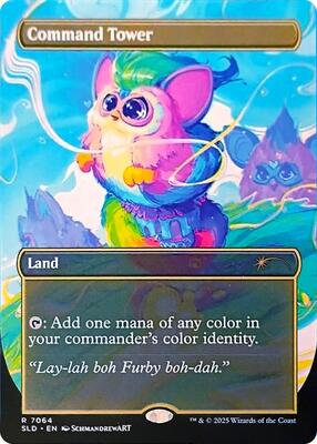 Command Tower (7064) card from Secret Lair Drop Series