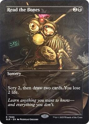 Read the Bones (7066) card from Secret Lair Drop Series
