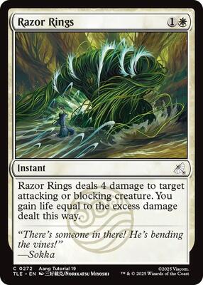 Razor Rings card from Avatar: The Last Airbender: Eternal-Legal