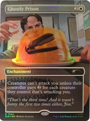 Ghostly Prison (7042) card from Secret Lair Drop Series