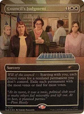 Council's Judgment (7041) card from Secret Lair Drop Series