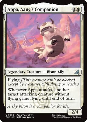 Appa, Aang's Companion (0268) card from Avatar: The Last Airbender: Eternal-Legal