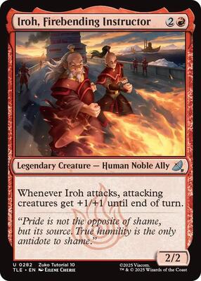 Iroh, Firebending Instructor (0282) card from Avatar: The Last Airbender: Eternal-Legal