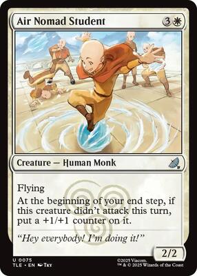 Air Nomad Student card from Avatar: The Last Airbender: Eternal-Legal