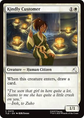 Kindly Customer card from Avatar: The Last Airbender: Eternal-Legal