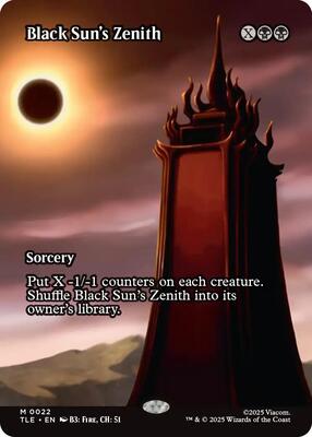 Black Sun's Zenith (Borderless) card from Avatar: The Last Airbender: Eternal-Legal