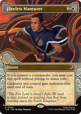 Flawless Maneuver (Showcase) card from Avatar: The Last Airbender: Eternal-Legal