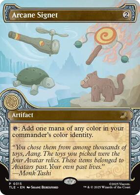Arcane Signet (Showcase) card from Avatar: The Last Airbender: Eternal-Legal