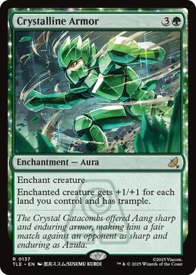 Crystalline Armor card from Avatar: The Last Airbender: Eternal-Legal