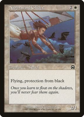 Nightwind Glider card from Mercadian Masques