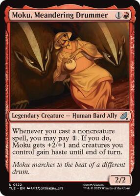 Moku, Meandering Drummer card from Avatar: The Last Airbender: Eternal-Legal