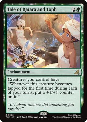 Tale of Katara and Toph card from Avatar: The Last Airbender: Eternal-Legal
